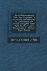 Rerum Britannicarum Medii Aevi Scriptores