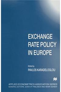 Exchange Rate Policy in Europe