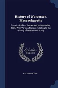 History of Worcester, Massachusetts