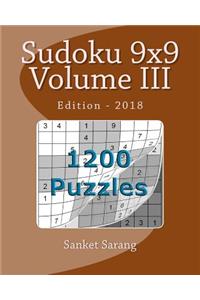 Sudoku 9x9 Vol III