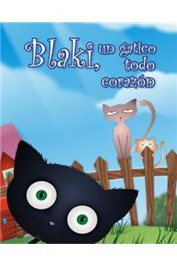 Blaki, un gatito todo corazón
