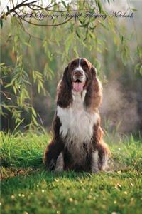 English Springer Spaniel February Notebook English Springer Spaniel Record, Log, Diary, Special Memories, to Do List, Academic Notepad, Scrapbook & More