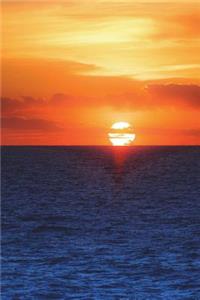 Ocean at Sunset Journal
