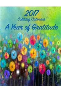 2017 Coloring Calendar