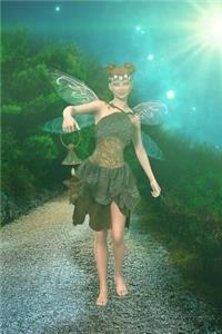 A Lovely Forest Fairy in Flight Fantasy Art Journal