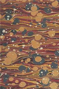 Journal Unique Abstract Marbleized Design