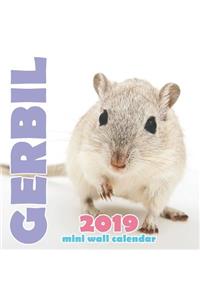 Gerbil 2019 Mini Wall Calendar
