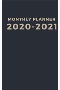 Monthly Planner 2020-2021 with Tabs Cute Gift A beautiful
