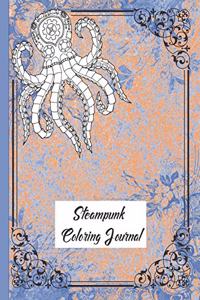 Steampunk Coloring Journal