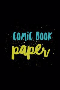 Comic Book Paper