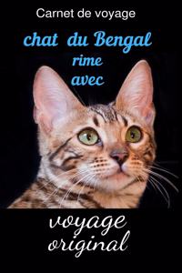 Carnet de voyage chat du Bengal