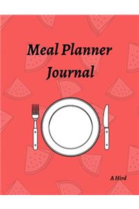 Meal Planner Journal