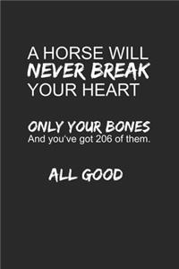 Funny Horse Notebook - Owner Journal Planner
