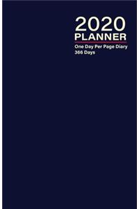 2020 Planner - One Day Per Page Diary 366 Days