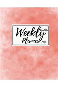 Weekly & Monthly Planner 2020