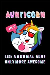 Aunticorn Like a Normal Aunt Only More Awsome