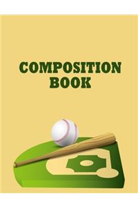 Baseball Composition Book