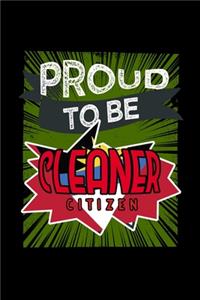 Proud to be cleaner citizen