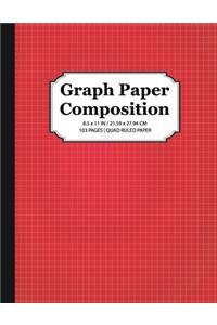 Graph Paper Composition Notebook