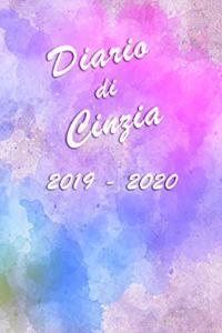Agenda Scuola 2019 - 2020 - Cinzia