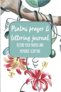 Psalms Prayer & Lettering Journal