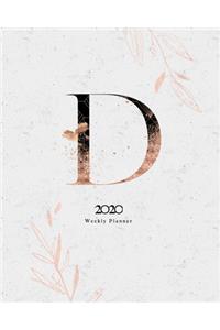 2020 Weekly Planner