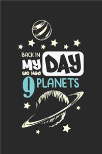 Back in my day we had 9 planets