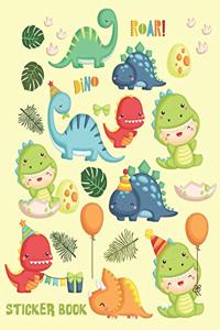 Dino ROAR! STICKER BOOK