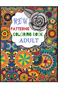 New Patterns Coloring Book Adult