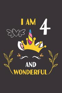 I Am 4 And Wonderful