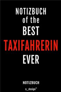 Notizbuch für Taxifahrer / Taxifahrerin
