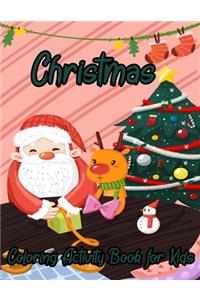 Christmas Coloring Activity Book For Kids