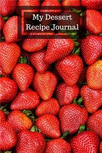 My Dessert Recipe Journal