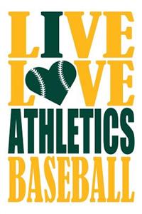 Live Love Athletics Baseball Journal