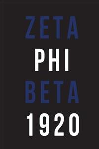 Zeta Phi Beta 1920