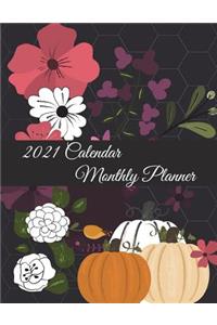 2021 Calendar Monthly Planner