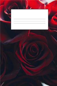 Roses Blank Paper Book - Roses Are Red