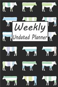 Weekly Undated Planner