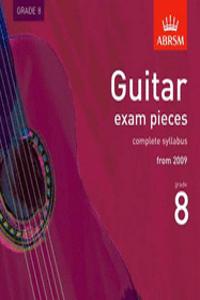 Guitar Exam Pieces 2009 CD, ABRSM Grade 8