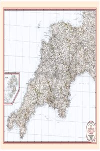 South West - Coloured Victorian Map 1897: No. 7 (Victorian Maps, England and Wales 1897 S.)