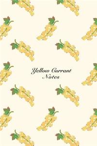 Yellow Currant Notes