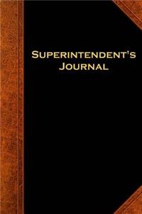 Superintendent's Journal