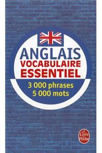 Anglais Vocabulaire Essentiel