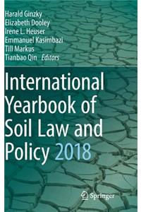 International Yearbook of Soil Law and Policy 2018