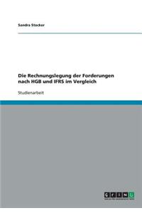 Rechnungslegung der Forderungen nach HGB und IFRS im Vergleich