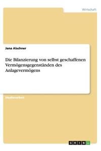 Die Bilanzierung von selbst geschaffenen Vermögensgegenständen des Anlagevermögens