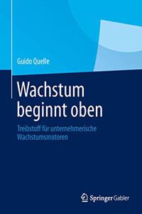 Wachstum Beginnt Oben