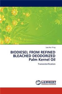 BIODIESEL FROM REFINED BLEACHED DEODORIZED Palm Kernel Oil