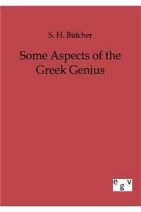 Some aspects of the Greek Genius