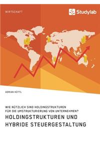 Holdingstrukturen und hybride Steuergestaltung. Wie nützlich sind Holdingstrukturen für die Umstrukturierung von Unternehmen?